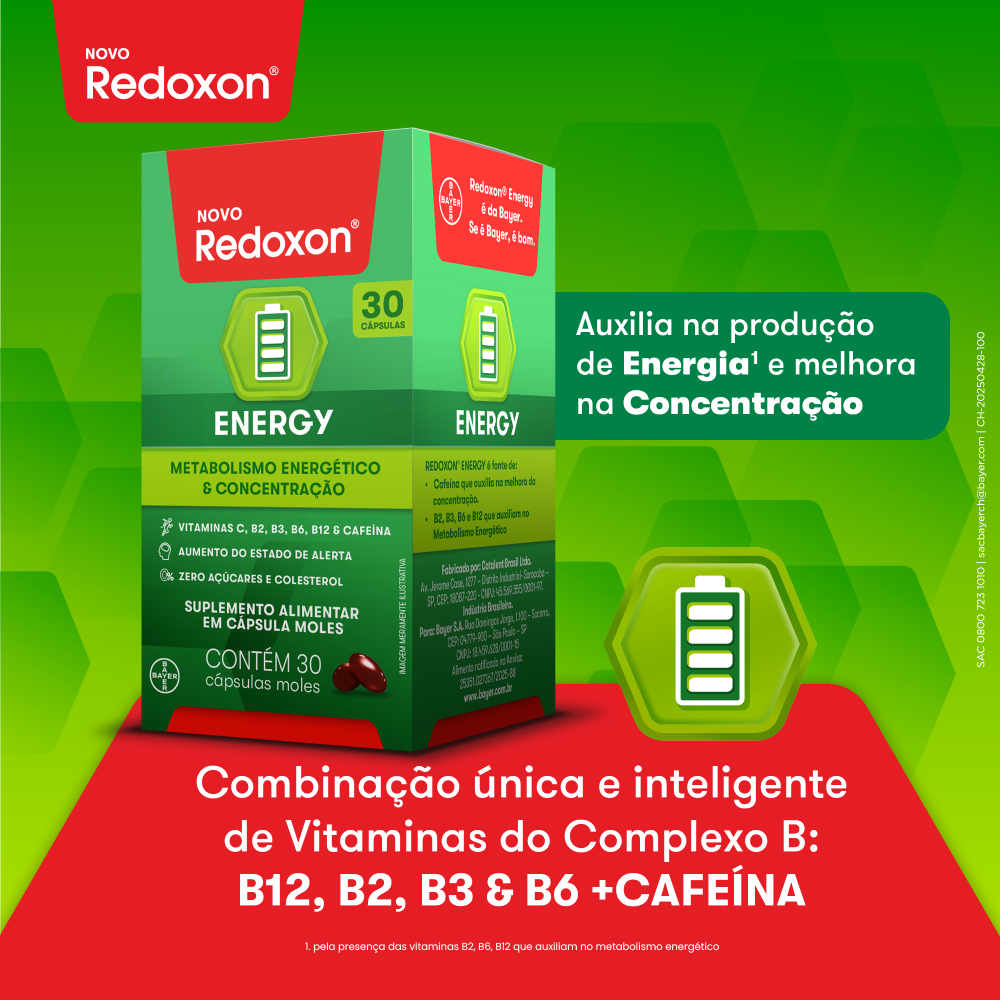 Redoxon® Energy - Energia e Concentração